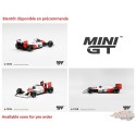 (Preorder) McLaren MP4/4 No.11 Alain Prost 2e place au Grand Prix du Canada 1988 - Mini GT - 1:64 - MGT01315