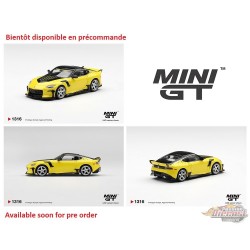 Nissan Z VeilSide FFZ400 Jaune Ikazuchi - Mini GT - 1:64 - MGT01316 Passion Diecast