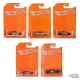 Hot Wheels 1:64 Orange And Blue EMC Exclusive 2021 A Assortment Set of 5 pcs - GRR35-956B  - Passion Diecast