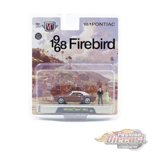 1968 Pontiac Firebird 400 H.O. - Diorama 2026 Release 21 - M2 Machine - 1:64 - 67500-21 C Passion Diecast
