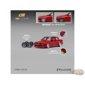 (Preorder) Pandem BMW M3 E30 - Rouge vif - CM Model - 1:64 - CM64-E30-05