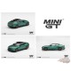 BMW M4 CS Frozen Isle of Man Green Metallic - Mini GT - 1:64 - MGT01328 Passion Diecast