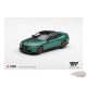 BMW M4 CS Vert Frozen Isle of Man métallisé - Mini GT - 1:64 - MGT01328 Passion Diecast