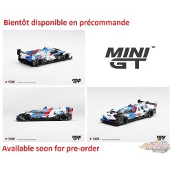BMW M Hybrid V8 GTP No.24 BMW M Team RLL 2024 IMSA Daytona 24 Hrs - Mini GT - 1:64 - MGT01326 Passion Diecast