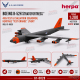 USAF Boeing B-52H 49th Test Orange Livery / Herpa Wings / 1:200 HE573726