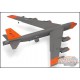 USAF Boeing B-52H 49th Test Orange Livery / Herpa Wings / 1:200 HE573726