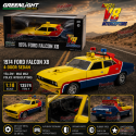 1974 Ford Falcon XB 4-Door Sedan  Yellow - Mad Max  Police Interceptors - Greelight 1/18 - 13574