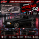 1990 Ford Mustang 5.0 en Noir Detroit Speed, Inc. - 1/18 - GMP - 18960 Passion Diecast 