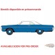Plymouth Fury III Blue Fire 1970 - Auto World Premium - 2026 Release 4B - Auto World - 1/64 - AW64572 B C