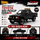Marty McFly’s Toyota SR5 Pickup Noir 202 1985 - 1/18 - OT481B
