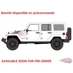 Jeep Wrangler 2016 blanche - Auto World Premium - 2026 Release 4A - Auto World - 1/64 - AW64572 A B