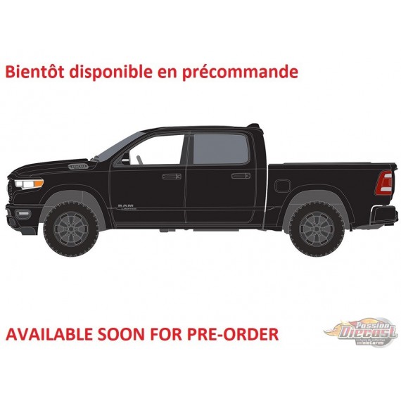 2020 Dodge Ram 1500 Limited Noir - Auto World Premium - 2026 Release 4A - Auto World - 1/64 - AW64572 A A
