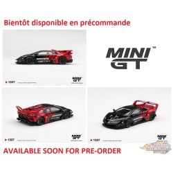 Lamborghini LB-Silhouette WORKS MURCIELAGO GT Evo Advan - Mini GT - 1:64 - MGT01337 Passion Diecast