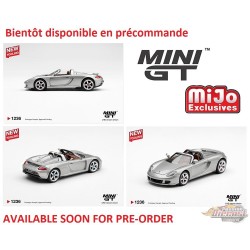 Porsche Carrera GT - Argent - Mini GT - 1:64 - MGT01236 Passion Diecast