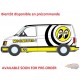 Fourgonnette GMC Safari blanche 1990 graphismes Mooneyes - 2026 Premium Release 5B - Auto World - 1/64 - AW64582 B E