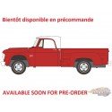 (Preorder) Dodge D100 Pickup rouge Toreador de 1969 - 2026 Premium Release 5B - Auto World - 1/64 - AW64582 B C