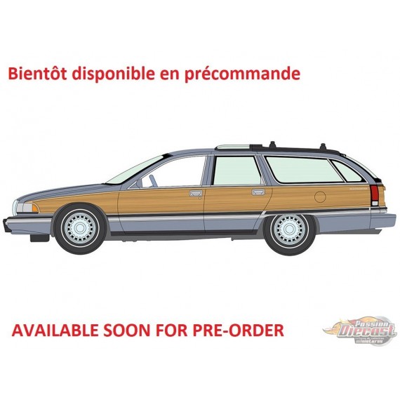 Buick Roadmaster Wagon 1995 Adriatique Poly clair - 2026 Premium Release 5B - Auto World - 1/64 - AW64582 B B