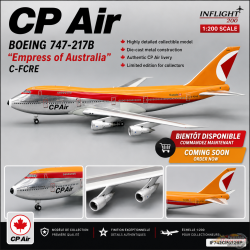 CP Air Boeing 747-217B "Empress of Australia" / C-FCRE / Inflight 200 / 1:200 / IF742CP0725P