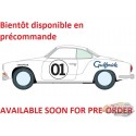 (Preorder) VW Karmann Ghia blanche de 1964 avec flèche orange - Release 3B 2026 GULF - Johnny Lightning 1/64 - JLCT022 B E