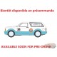 GMC Typhoon 1992 blanc et bleu avec bandes orange - Release 3B 2026 GULF - Johnny Lightning 1/64 - JLCT022 B D