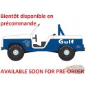 (Preorder) Ford Bronco 1966 blanc avec bas de caisse bleu foncé - Release 3B 2026 GULF - Johnny Lightning 1/64 - JLCT022 B C