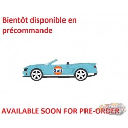 Chevrolet Camaro ZL1 2013 bleu Gulf avec bandes blanches - Release 3B 2026 GULF - Johnny Lightning 1/64 - JLCT022 B B