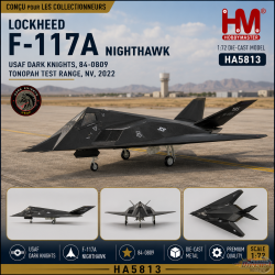 Lockheed F-117A Nighthawk / USAF Dark Knights, no. 84-0809, Tonopah Test Range, NV, 2022 / Hobby Master 1:72 HA5813