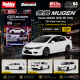 Honda Mugen Civic RR (FD2) - Championship White - Hobby Japan - 1:64 - HJDM010-16MJ Passion Diecast