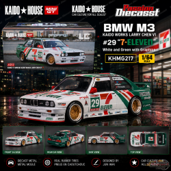 BMW M3 Kaido Works Larry Chen V1 - USA Exclusive - Mini GT & Kaido★House 1/64 - KHMG217 Passion Diecast