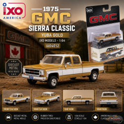 1975 GMC Sierra Classic - Yuba Gold - IXO Models - 1:64 - IA64012