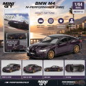 BMW M4 M-Performance (G82) - Violet Daytona - Mini GT - 1:64 - MGT01112