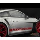 Porsche 911 GT3 RS Type 992.1 2022 Pack Weissach Argent GT / Bandes Rouges - 1/8 - GT SPIRIT - GTS802001 Passion Diecast