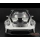 Porsche 911 GT3 RS Type 992.1 2022 Pack Weissach Argent GT / Bandes Rouges - 1/8 - GT SPIRIT - GTS802001 Passion Diecast