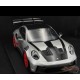 Porsche 911 GT3 RS Type 992.1 2022 Pack Weissach Argent GT / Bandes Rouges - 1/8 - GT SPIRIT - GTS802001 Passion Diecast