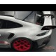 Porsche 911 GT3 RS Type 992.1 2022 Pack Weissach Argent GT / Bandes Rouges - 1/8 - GT SPIRIT - GTS802001 Passion Diecast