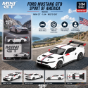 Ford Mustang GTD Spirit of America - White - Mini GT - 1:64 - MGT01097