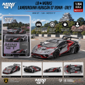 LB★WORKS Lamborghini Huracán GT RONIN - Grey - Mini GT - 1:64 - MGT01177