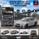NISSAN Skyline GT-R Dark Metal Gray (NISMO BCNR33 CRS Version) - Mini GT - 1:64 - MGT01128 Passion Diecast
