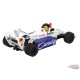 Toleman TG184 No.19 Ayrton Senna 1984 Grand Prix de Monaco 2e place - Mini GT - 1:64 - MGT01118-BL