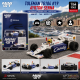 Toleman TG184 No.19 Ayrton Senna 1984 Monaco Grand Prix 2nd Place - Mini GT - 1:64 - MGT01118-BL