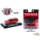 Camionnette Toyota 1985 avec cellule de camping - Rouge - M2 Machine - 1:64 - 31500-HS76