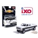 Chevrolet Silverado K30 Crew Cab Fleetside 1978 - Blanc et noir - Mijo Exclusive - IXO Models - 1:64 - IAPR1012