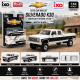 1978 Chevrolet Silverado K30 Crew Cab Fleetside Lifted - White & Black - Mijo Exclusif - IXO Models - 1:64 - IAPR1012