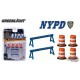 NYPD Road Accessory Pack Series 1  -  Greenlight 1/64 - 13068