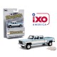 1978 Chevrolet Silverado K30 Crew Cab Fleetside Lifted - Blue with White - IXO Models - 1:64 - IA64007
