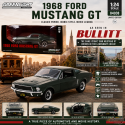 1968 Ford Mustang GT Fastback - Highland Green - Greenlight 1/24 - 84038