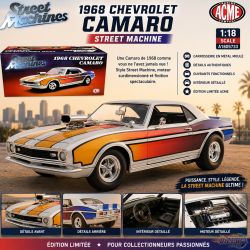 1968 Chevrolet Camaro - Street Machine - ACME - 1/18 - A1805733 Passion Diecast