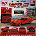 1977 Chevrolet Camaro Z28 - Red with Hood Stripes - IXO Models - 1:64 - IA64010