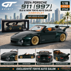 OLD & NEW TOKYO AUTO SALON GREEN 2024 - 1/18 - GT SPIRIT - GT548 Passion Diecast