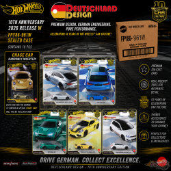 (Preorder) Car Culture 10th Anniversary 2026 - DEUTSCHLAND DESIGN - Release W Set Of 10 Cars - Hot Wheels 1:64 - FPY86-961W